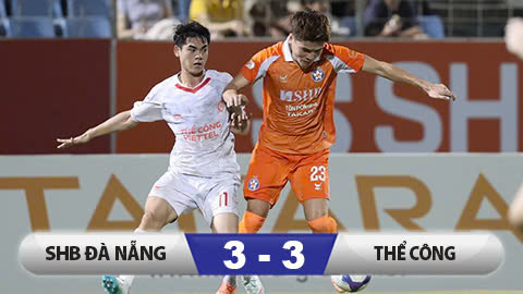 Kiên cường giành 1 điểm, Đà Nẵng đẩy PVF-CAND xuống cuối bảng